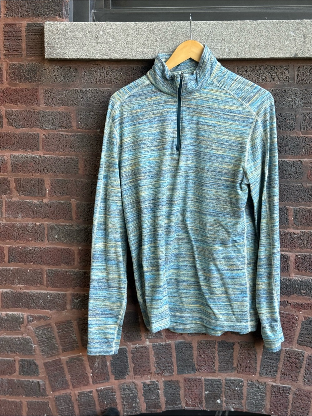 Lululemon Surge Warm 1/2 Zip Pullover Multicolor Space Dye Size- L
